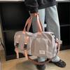 Hochwertige Reisetasche mit großem Fassungsvermögen  Polyester  Verstellbarer Schultergurt, Mehrere Taschen, Sicherer Reißverschluss  Reisen, Sport, Fitnessstudio