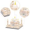 LULUFUN Micro Block Building Toy, 3D Puzzle, Castle, Adult Gift, Interior Assembly, Time Killer, Popular Hobby (Taj Mahal)