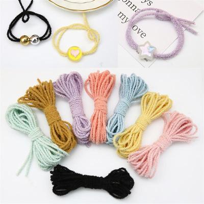 5Meter DIY Handmade Small Wool Velvet Root Rubber Band Headrope Material