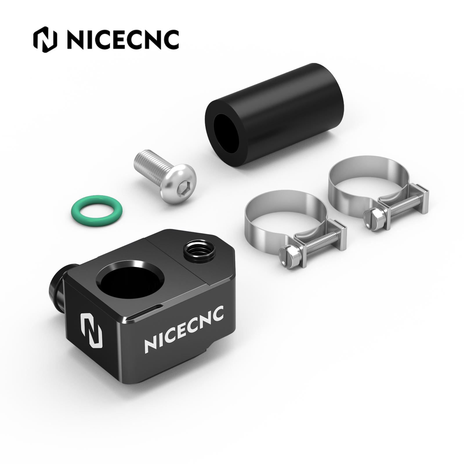 

NICECNC For Husqvarna TE 300 TE 250 TX 300 2024-2026 TBI Crankcase Pressure Sensor Bracket For GasGas EC 300 EC 250 TBI Enduro чёрный