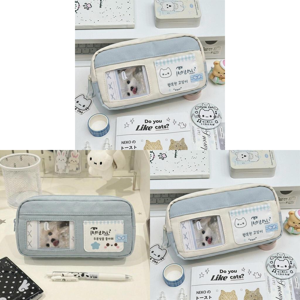 Student Pencil Case With Large Capacity And Multilayer Storage For School Supplies