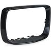 Door Wing Mirror Cover Rear View Mirror Housing Cover Cap w/Trim Ring, Side Mirror Rearview Covers, Compatible with BMW X5 E53 2000-2006 X5 3, Left