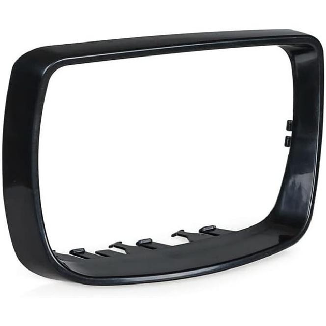 Door Wing Mirror Cover Rear View Mirror Housing Cover Cap w/Trim Ring, Side Mirror Rearview Covers, Compatible with BMW X5 E53 2000-2006 X5 3, Left