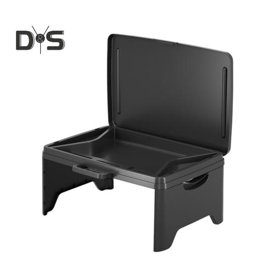 

Складной стол с переносной ручкой, прочный, легкий, дорожный, стоячий, для ноутбука, компьютерный стол, мини-стол для учебы и работы студентов чёрный