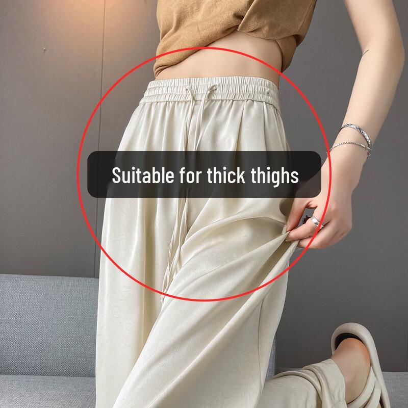 

Women s Imitation Acetate Floral Casual Pants