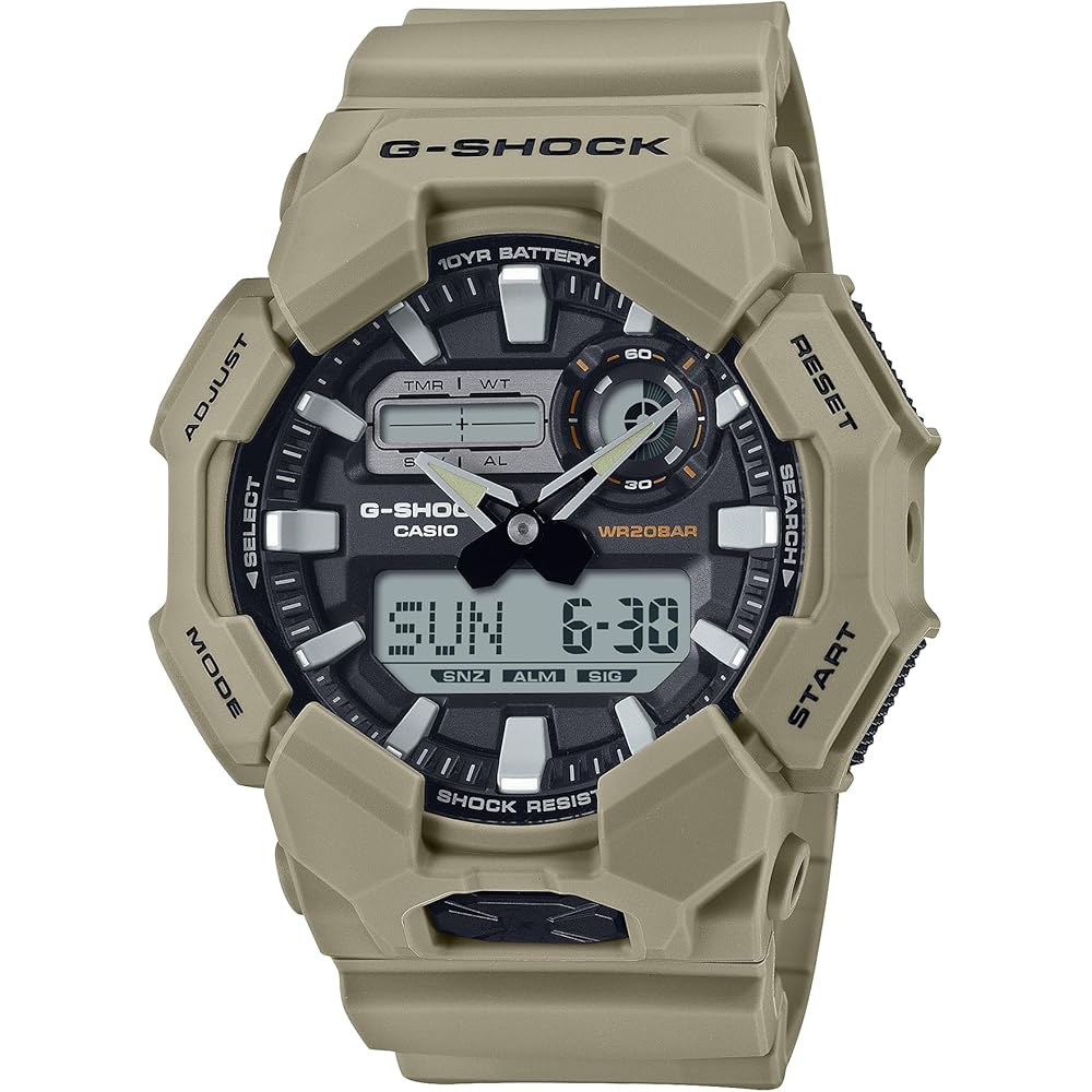 Casio G-Shock GA-010-5AJF Men s Watch Beige Long Life Battery Biomass Plastic