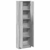 Grey Sonoma Wardrobe 55 x 25 x 189 cm Particleboard