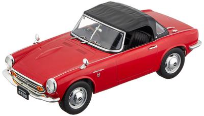 Honda S800 Conversível Vermelho Produto Completo FIRST18 1/18