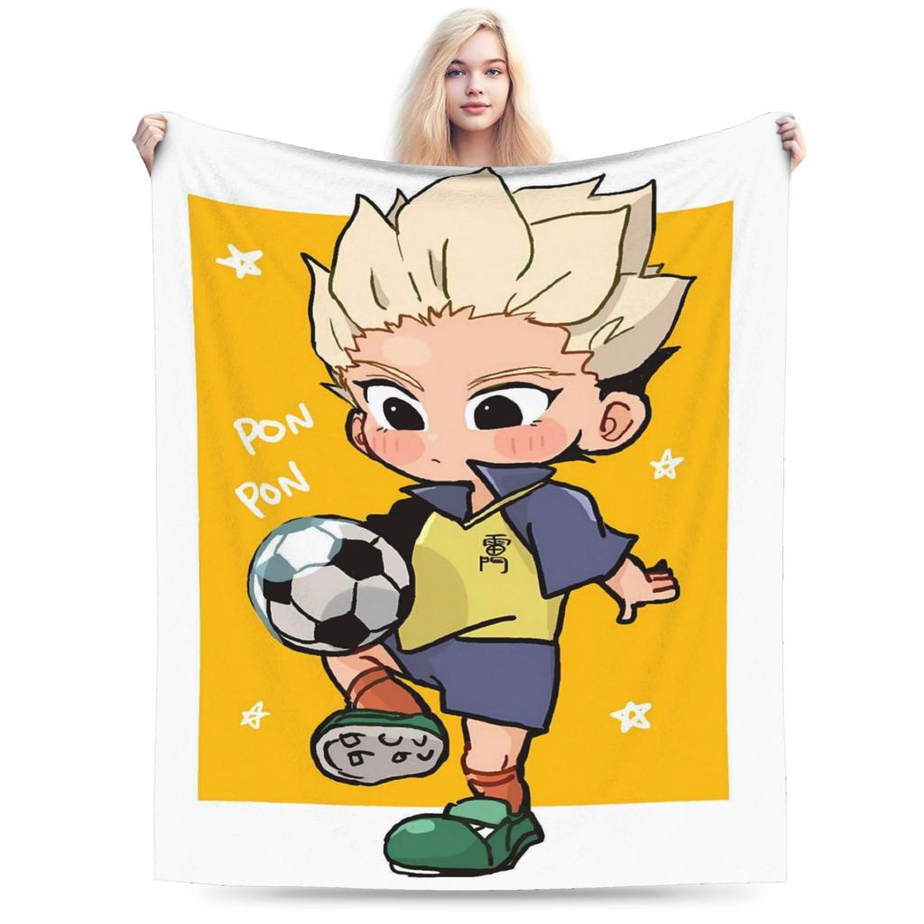 Inazuma Eleven Gouenji Blanket Quality Super Warm  Throw Blanket Spring Boy Girl Outdoor Novelty Bedspread