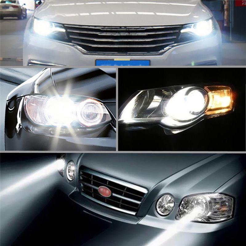 1Stk H1 H3 H4 H7 H11 9006 4014 57 SMD 6000K Auto Projektor Nebel Fahrlicht Glühbirne Weiß Auto Lichtquelle Auto Auto LED Glühbirnen DC 12V