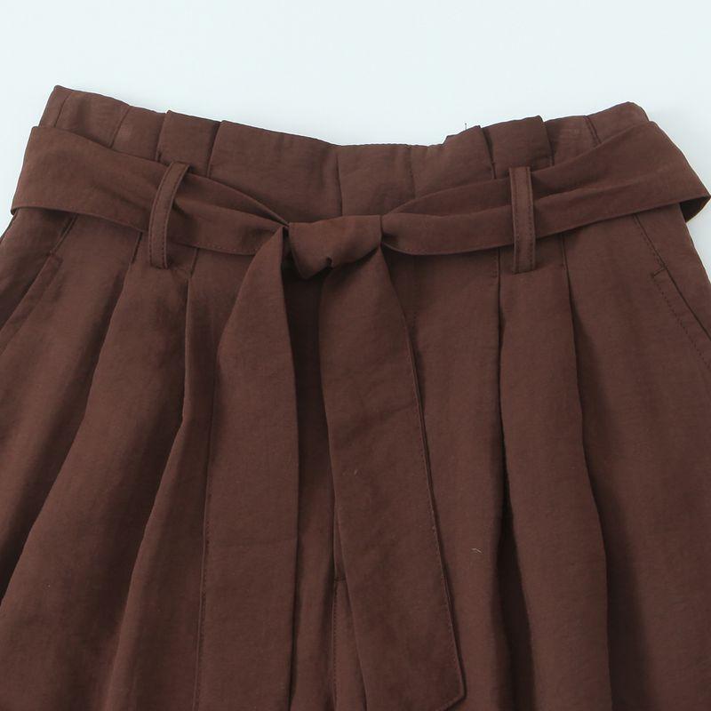 Kaslead New Women Clothes Western Style Fashion Simple and Versatile With Belt Wide Leg Pants 7484073