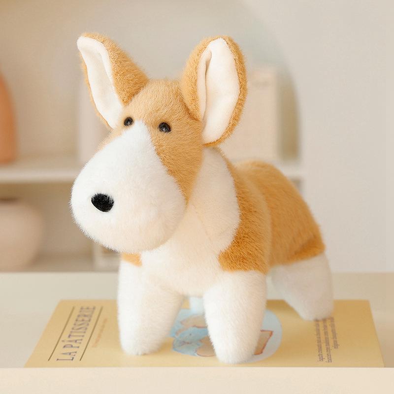 Cute Cartoon Puppy & Pony Plush Toy - Corgi, West Highland White Terrier Series 20cm-150g