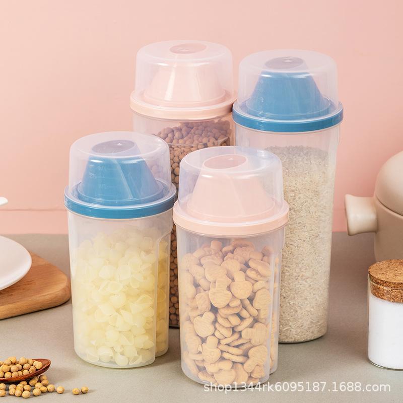 Food Grade Sealed Plastic Storage Jar for Grains and Cereals
