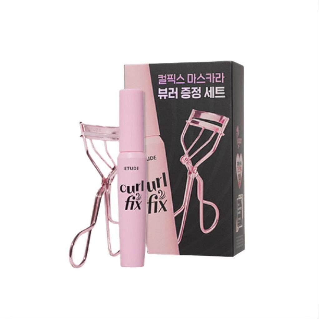 ETUDE HOUSE Curl Fix Mascara 8g+Eyelash Curler Set