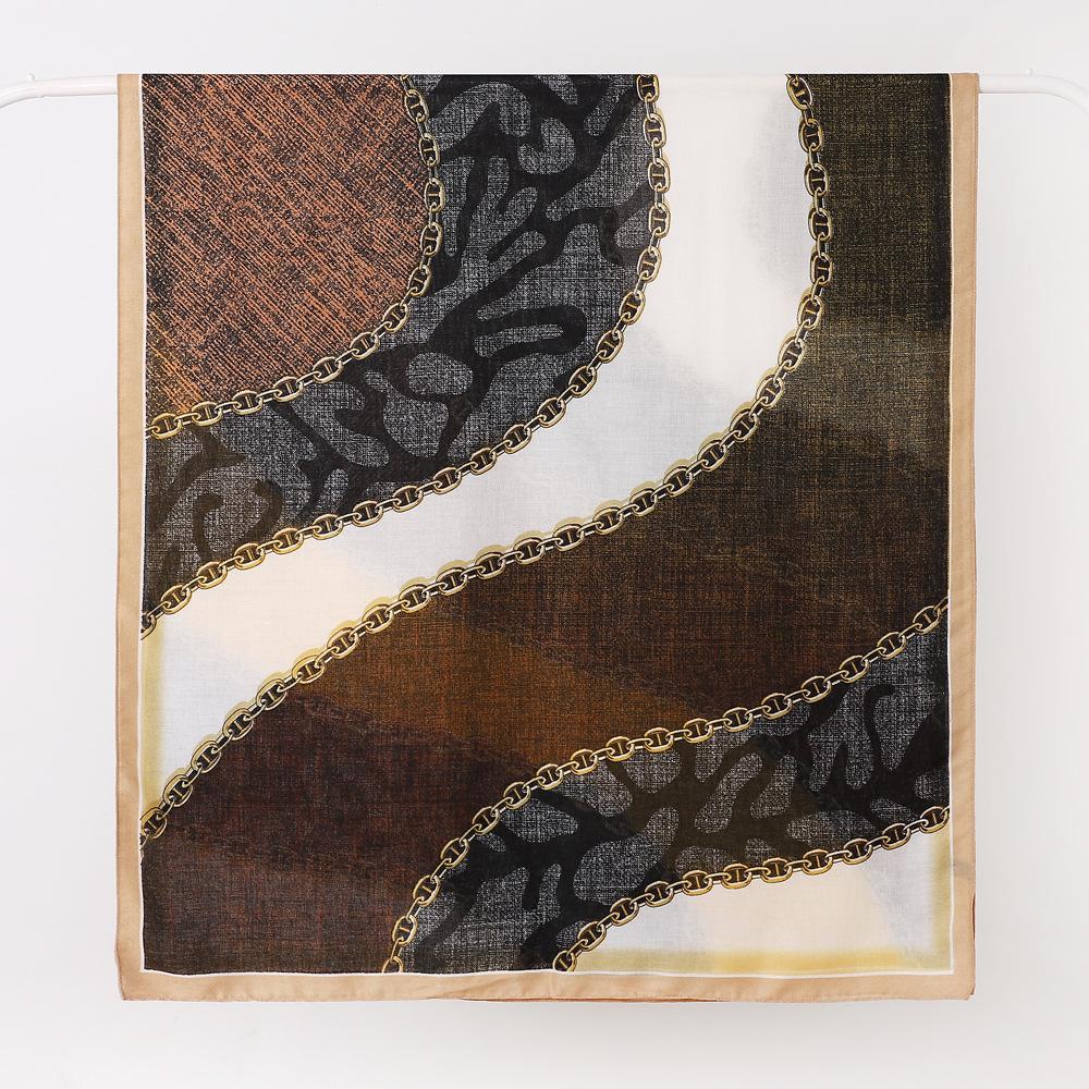 

Женская шаль, универсальный женский шарф из искусственного хлопка и льна, большой длинный шарф, верхняя одежда, модный зарубежный шелковый шарф 180*90cm