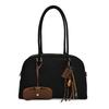Big Size Women Bowling Bags Suede Pure Color Large Capacity Shoulder Crossbody Bag With Lg Strap 2026 Luxury Designer Handbags