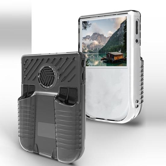 Game Console Case for ANBERNIC RG406V Lightweight Clear TPU Handheld Video Game Machine Protective Cover Skin Shell Game Accessories
