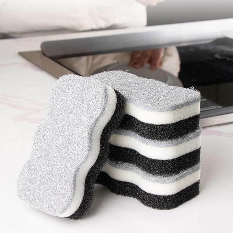 Kitchen Cleaning Sponge,None-Scratch Scrub Sponge,Multiuse Cleaning Sponge,Widely Used in Kitchen,Bathroom,Garage