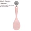 Cuillère à riz et spatule en silicone antiadhésif - Doux pour les casseroles, idéal pour remuer le riz - Ustensile de cuisine