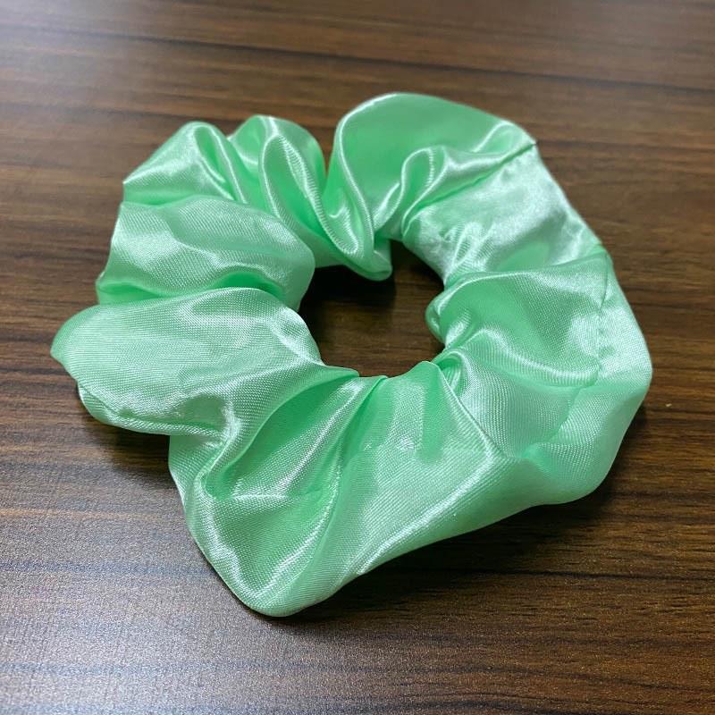 LED Light-Up Large Intestine Hair Scrunchie - Women's Shiny Nightclub Elastic Flower Headband for Parties and Christmas