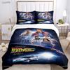 Back To The Future Casal All Season Duvet Cover Comforter Bedding Sets Soft Quilt Cover and Pillowcases Single/Double/Queen/King