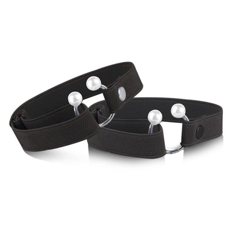 

Женский шнурок для обуви на высоком каблуке, регулируемый ремешок для обуви, удерживающий лодыжку, противоскользящий чёрный