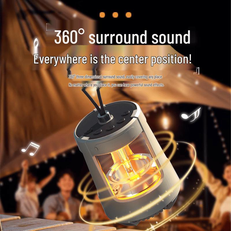 Bach John QD09 Camping Lantern Bluetooth Speaker (CN version)