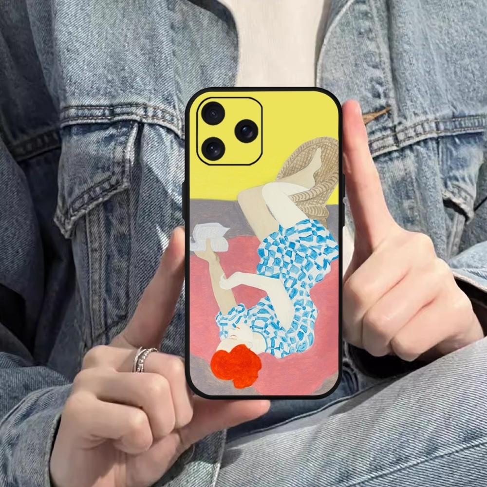 March Avery Art Phone Case For Xiaomi 10 12 Poco M3 X3 Nfc Redmi 10 11S Lite Ultra 4G 5G Black Soft Shell