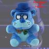 18cm Midnight Bear Plush Toy Super Soft Short Plush Stuffed Animal Cartoon Style Ideal Game Accessory