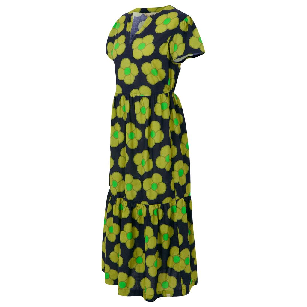Regatta Womens/Ladies Orla Kiely Spinning Flower Tiered Midi Dress