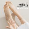 Summer0d Women's Ultra-thin Anti-slip Stockings with Anti-snag Feature, Thin Invisible Crystal Socks In Nude Color