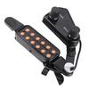 Guitar Pickup 12 Hole Acoustic Guitar Soundhole Pickup with Tone Volume Controller and Audio Cable