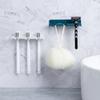 Charging Plug Hanger No Drilling Self Adhesive Hook Wall Mount Toothbrush Hanger for Bathroom Rest Room