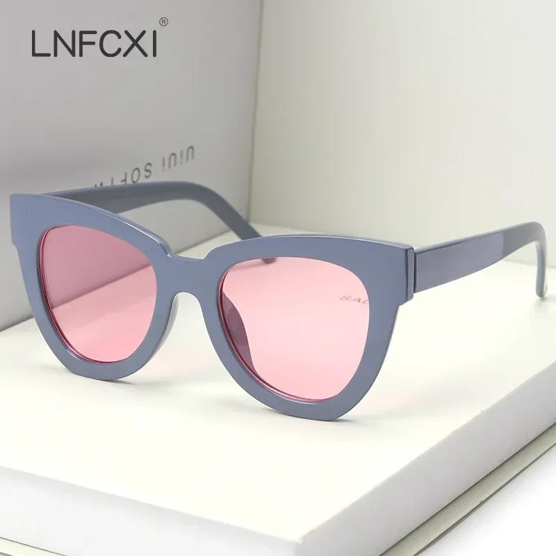  Fashion Cat Eye Sunglasses Men Luxury Brand Designer Vintage Women Sun Glasses Gafas De Sol Uv400