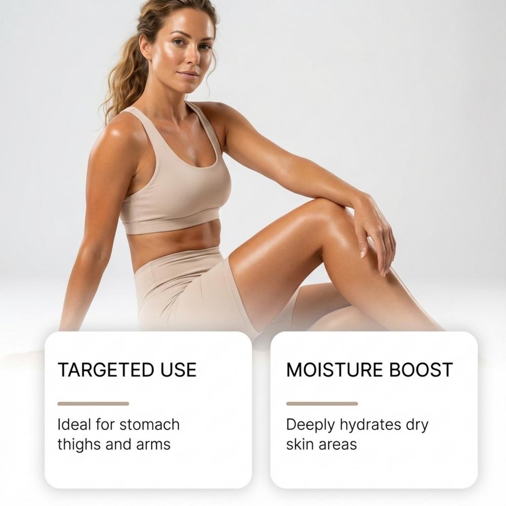 Nawilżający i ujędrniający krem do ciała