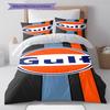 Cartoon Pattern Bedding Quilt Set Quilt Cover Pillowcase Home Decoration Birthday Gift (1 * duvet cover + 2 * pillowcase, without core)