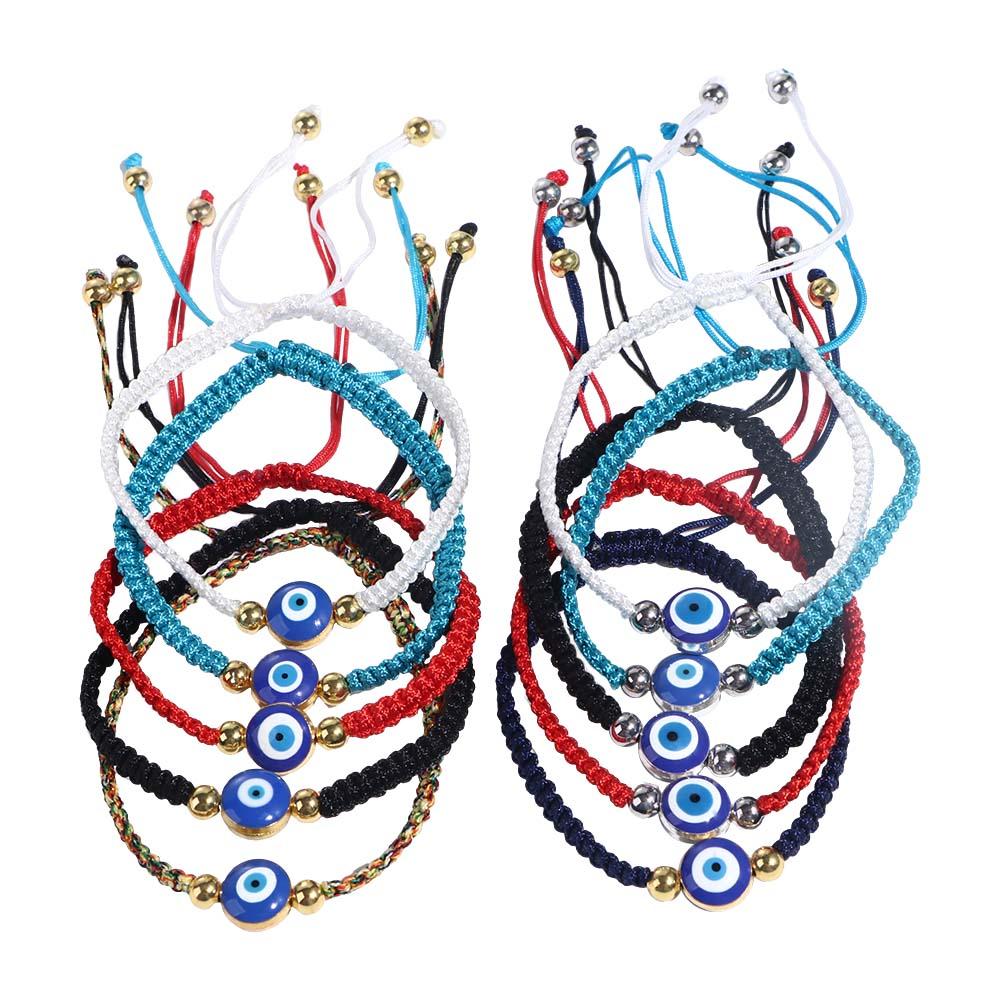 Gift Small Bead Handmade Korean Style Hand Strap Fashion Jewelry Braided Bracelet Women Bracelet