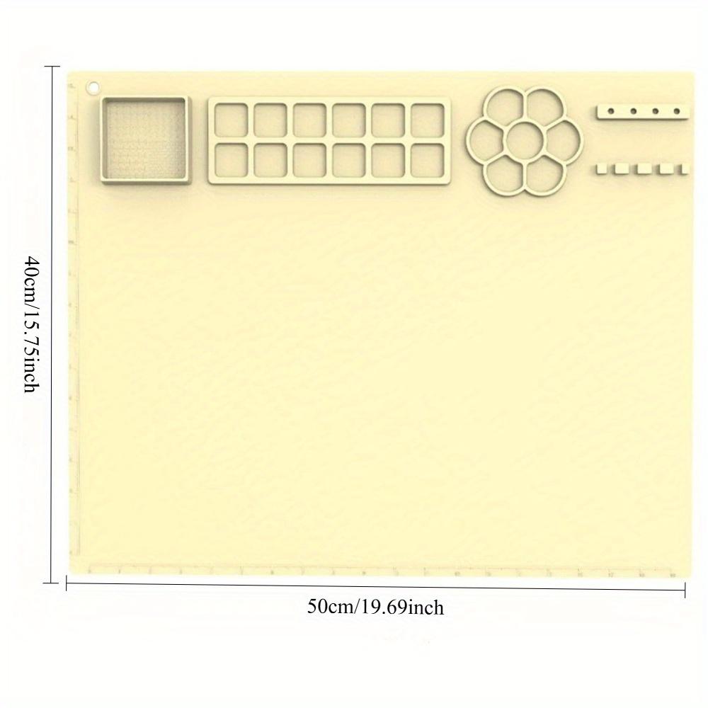 1PC Painting & Carving Silicone Pad Artist Crafts with Cup Non-stick Surface Versatile Easy To Maintain Foldable