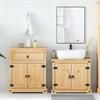 2-Piece Bathroom Furniture Set „Corona” Solid Wood