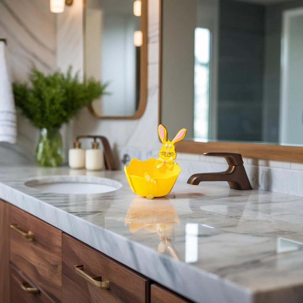 Decoratiuni de Paste Cos Depozitare Cocos Colorat