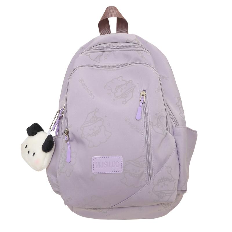 Студенческий школьный рюкзак с мультяшным принтом для девочек — фото 9