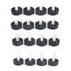 4 Pcs M8x10/14/18/28mm Thread Adjustable Table Foot Table Desk Furniture Leg Screw Levelling Foot Glide Leveler Feet Base 30mm