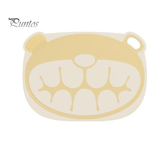Portable Chopping Board Flexible TPU Cutting Board, Cute Bear Shape, Non-slip Foldable For Fruits Easy to Clean Multipurpose Kitchen Tool, for