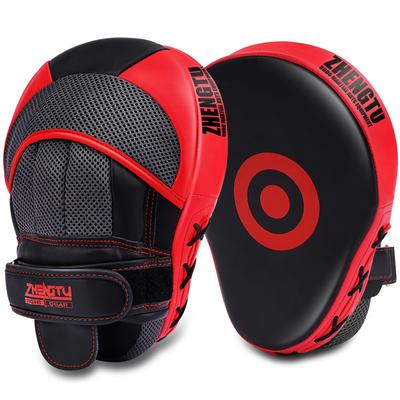 ZHENGTU Punching Mitts by RIZIN Shenryu Makoto and YouTube Pro Heavy Hit Boxing and Kick Practice Gloves for Martial Strength and Home Gym Set of