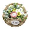 Basket Large Planter Indoor Baskets Heart Design Plant Basket Breathable Storage Organizer For Storage Living Room
