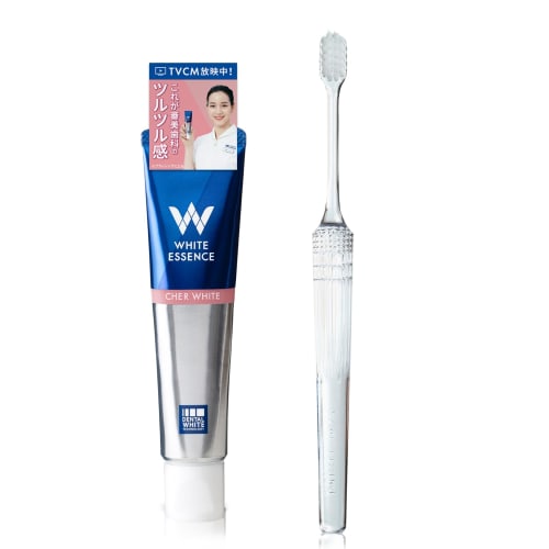 White Essence Shale White Cosmetic Dentistry Toothpaste, Apricot Mint Flavor (Shale White + Shinist (Fluoride))