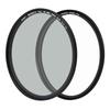95mm Magnetic CPL Filter Thin and CK95 H&Y Kit, Anti-Reflection, 99.9% Polarization, Frame, Anti-Static, Smudge-Resistant, Water-Repellent,