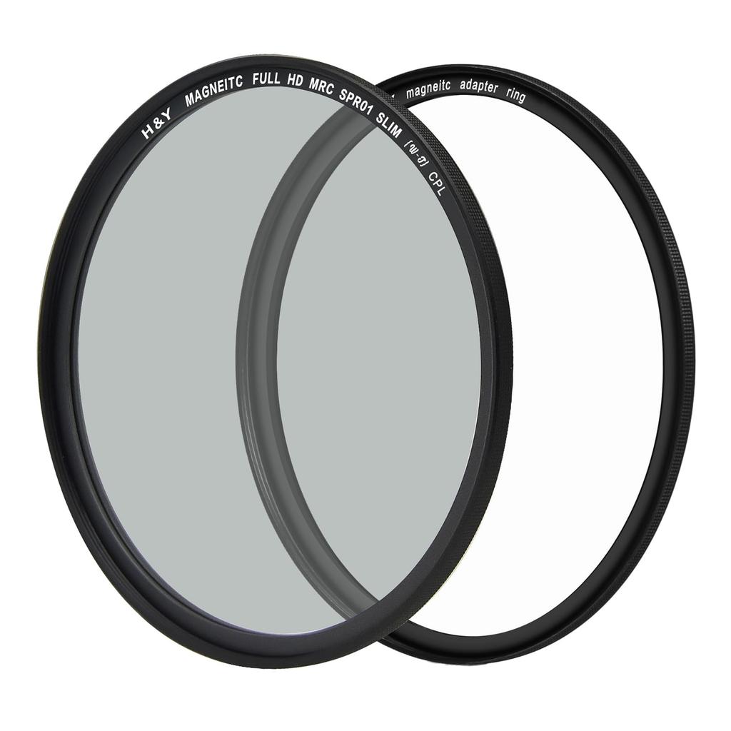 95mm Magnetic CPL Filter Thin and CK95 H&Y Kit, Anti-Reflection, 99.9% Polarization, Frame, Anti-Static, Smudge-Resistant, Water-Repellent,