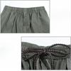 Men'S Plus Size Casual Shorts Summer Pure Cotton Cargo Shorts Multi-Pocket Loose Breathable Knee-Length Beach Shorts