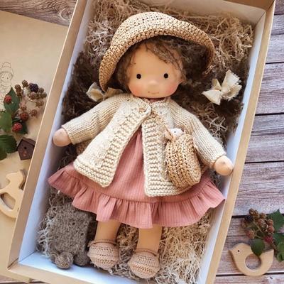 Muñeco de peluche de trapo para bebé, ideal como regalo de cumpleaños para niñas, regalo de Navidad.